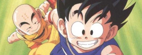 Krilin y Goku en 